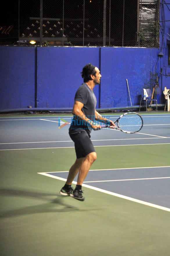 arjun snapped playing tennis 4