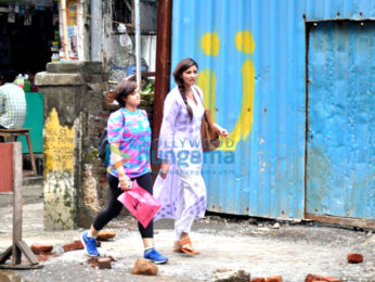 Daisy Shah snapped in Bandra