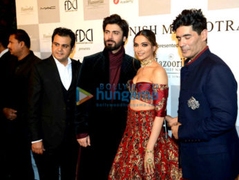 Deepika Padukone & Fawad Khan walk the ramp for Manish Malhotra