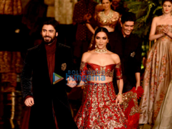 Deepika Padukone & Fawad Khan walk the ramp for Manish Malhotra
