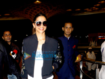 Deepika Padukone snapped at the international airport