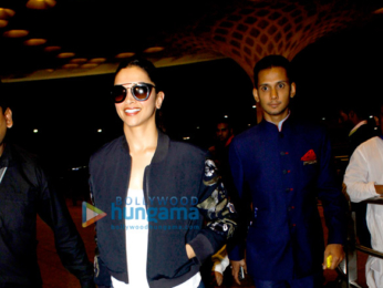 Deepika Padukone snapped at the international airport