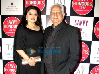 Dharmendra, Jackie Shroff & Ramesh Sippy at Savvy Honours 2016
