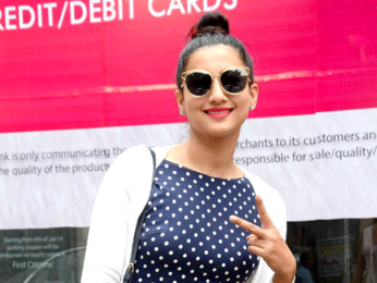 Gauahar Khan & Caterina Murino snapped in Bandra