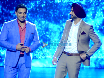 Harbhajan Singh & Shoaib Akhtar at the launch of 'Mazak Mazak Me'