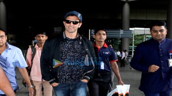 Hrithik Roshan snapped at the international airport