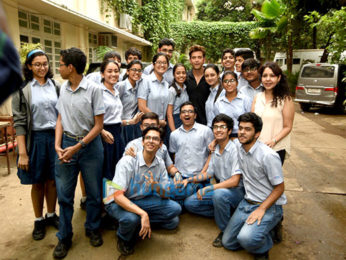 Hrithik Roshan snapped post a fun shoot with school kids