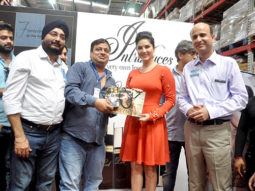 Sunny Leone visit Walmart store to promote her new perfume brand ‘Lust’