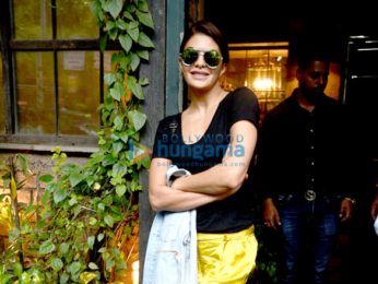 Jacqueline Fernandez snapped post 'Dishoom' promotions