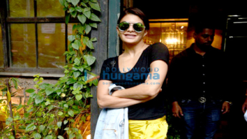Jacqueline Fernandez snapped post ‘Dishoom’ promotions