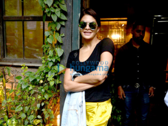 Jacqueline Fernandez snapped post 'Dishoom' promotions