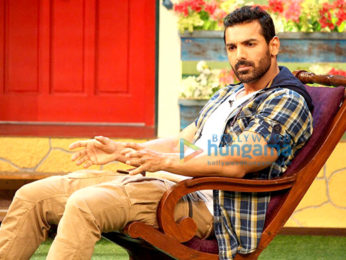 John Abraham, Varun Dhawan & Jacqueline Fernandez promote 'Dishoom' on sets of The Kapil Sharma Show