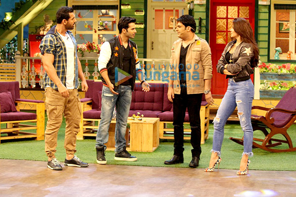 john abraham varun dhawan jacqueline fernandez at the kapil sharma show 4