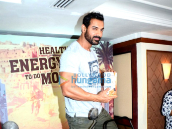 John Abraham snapped at 'Dishoom' promotions in Mumbai