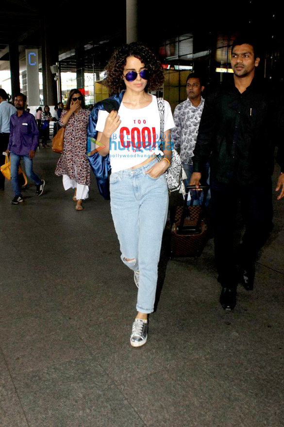 kangna ranaut returns from chandigarh 1