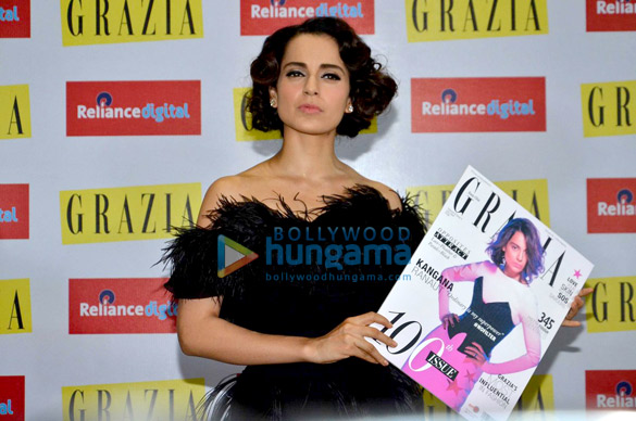 kangna launches grazias latest cover 2