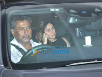 Kareena Kapoor Khan & Sidharth Malhotra snapped post dinner at Karan Johar's house
