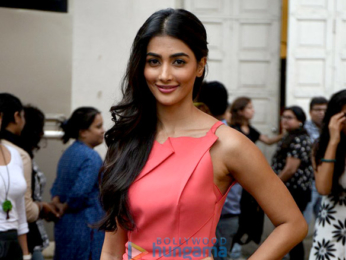 Pooja Hegde snapped promoting 'Mohenjo Daro'