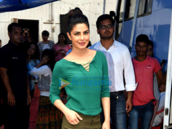 Priyanka Chopra & Arpita Khan spotted at Mehboob Studio