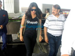 Priyanka Chopra departs for Delhi