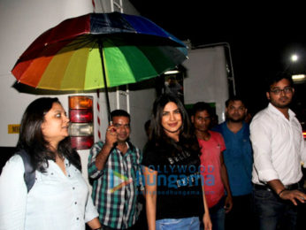 Priyanka Chopra snapped post Colgate ad shoot in Mumbai