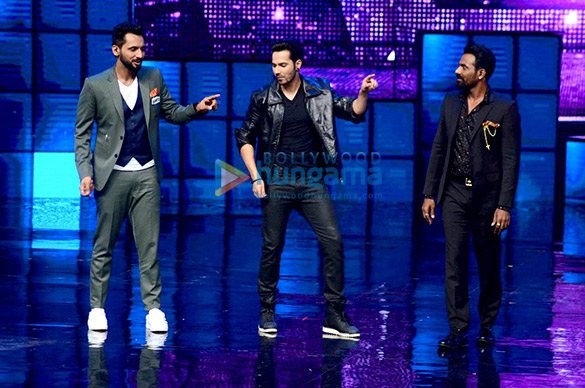 promotion of dishoom on the sets of dance 12