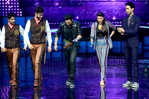 promotion of dishoom on the sets of dance 3