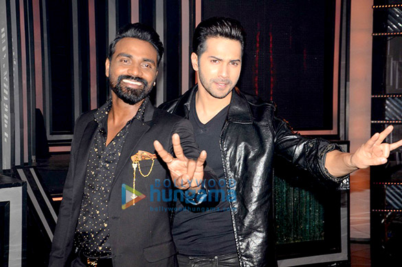 promotion of dishoom on the sets of dance 8