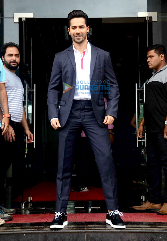 promotion of dishoom on the sets of dance 9