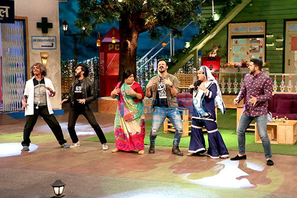 promotions of great grand masti on the kapil sharma show 14