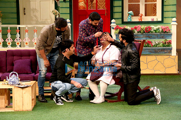 promotions of great grand masti on the kapil sharma show 7