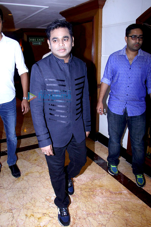 rahman at press conference of premier futsal 5