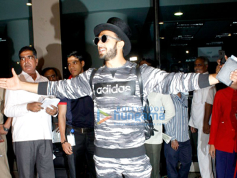 Ranveer Singh arrives back from Paris 'Befikre' schedule