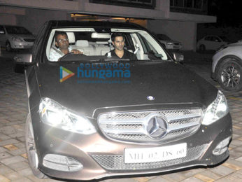 Salman Khan, Lulia Vantur, Varun Dhawan & others at Arpita Khan's party