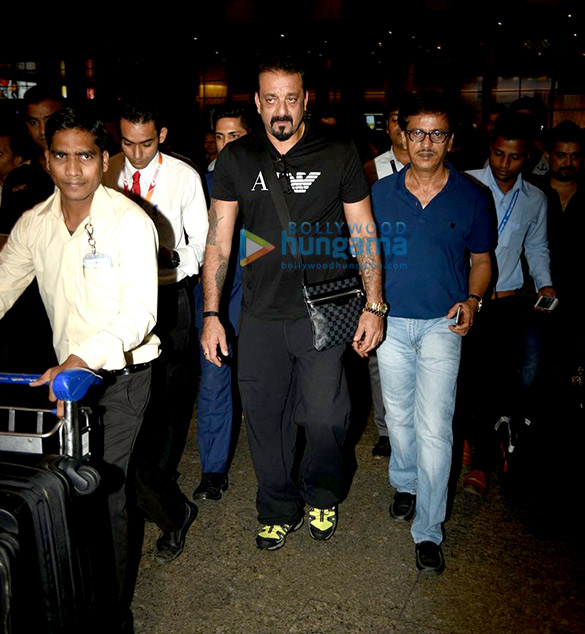 sanjay manyata return from dubai 5