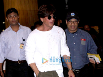 Shah Rukh Khan departs for Munich