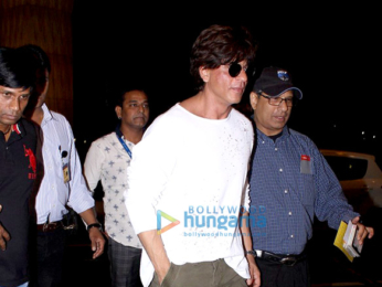 Shah Rukh Khan departs for Munich