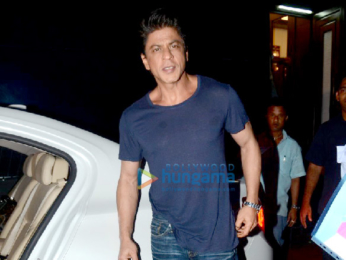 Shah Rukh Khan snapped at Filmcity