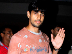 Sidharth Malhotra arrives back from his Miami shoot schedule