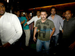 Salman Khan & family snapped at ‘Sultan’ screening at Lightbox