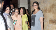 Salman Khan & family snapped at 'Sultan' screening at Lightbox