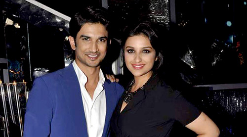 Sushant Singh Rajput, Parineeti Chopra