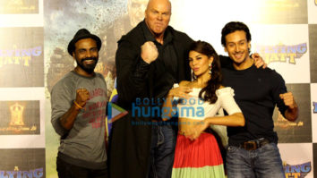 Jacqueline Fernandez & Tiger Shroff at the trailer launch of ‘A Flying Jatt’