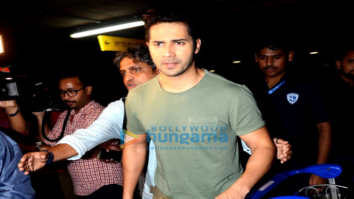 Varun Dhawan & Jacqueline Fernandez return after promoting ‘Dishoom’ in Jaipur