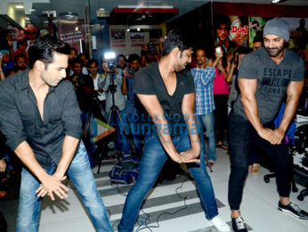 Varun Dhawan & John Abraham promote 'Dishoom' at Fever 104 FM