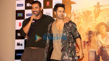 Varun Dhawan & John Abraham snapped promoting ‘Dishoom’