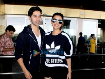 Varun Dhawan & Parineeti Chopra snapped at the airport