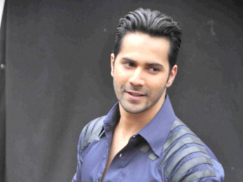 Varun Dhawan snapped during 'Dishoom' promotions