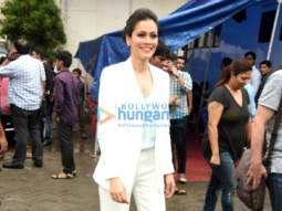 Waluscha De Sousa snapped at Mehboob Studio