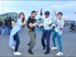 When John Abraham, Varun Dhawan and Jacqueline Fernandez turned traffic police